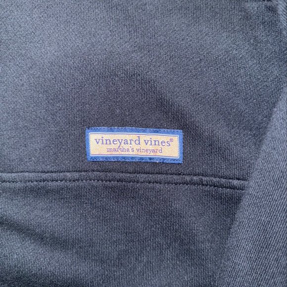 Boston College Football Vineyard Vines Men's Quarter Zip Pullover - Picture 3 of 6